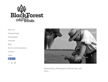 Tablet Screenshot of blackforestartworks.com